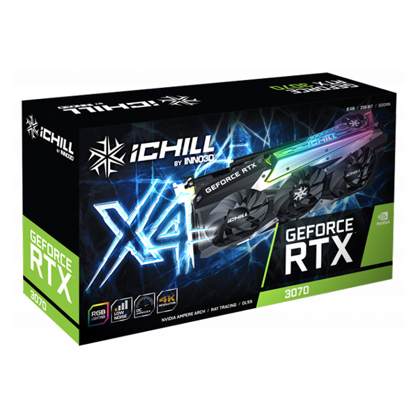 Inno3d RTX 3070 ICHILL X4 LHR 8GB Graphics Card